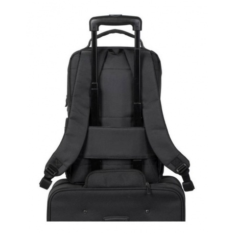 Рюкзак Riva 8262 для ноутбука 15.6" черный полиэстер - фото 4