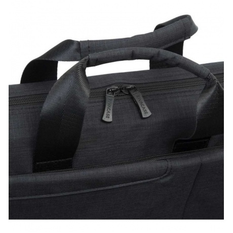 Сумка Riva 8355 для ноутбука 17.3" черный полиэстер - фото 3