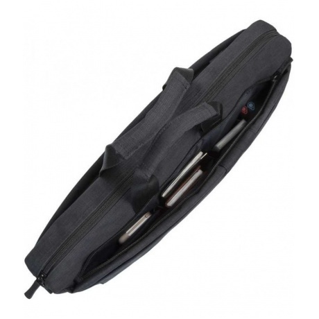 Сумка Riva 8355 для ноутбука 17.3" черный полиэстер - фото 5