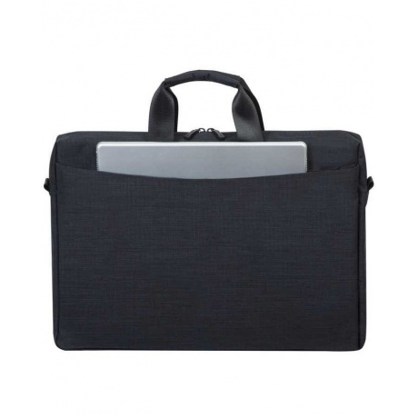 Сумка Riva 8355 для ноутбука 17.3" черный полиэстер - фото 7