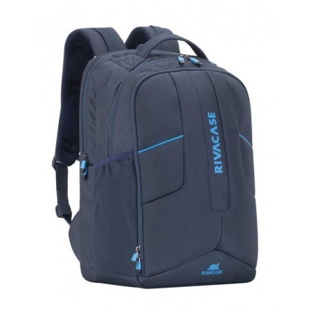 Рюкзак Riva 7861 для ноутбука 17.3" темно-синий полиэстер