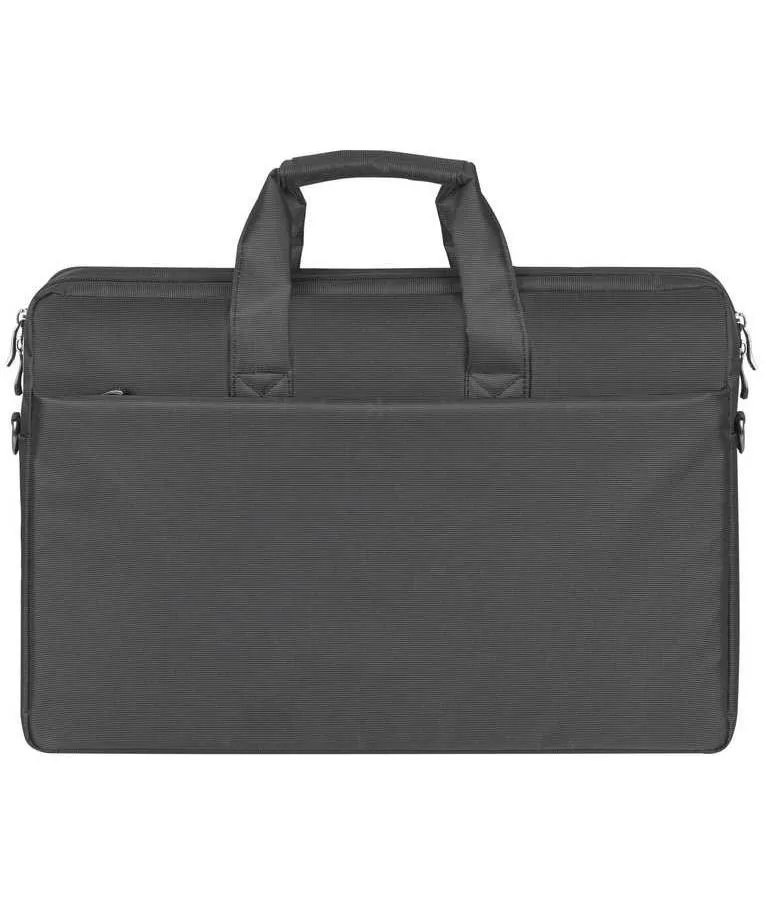 Сумка Riva 8257 для ноутбука 17.3" черный полиэстер - фото 4