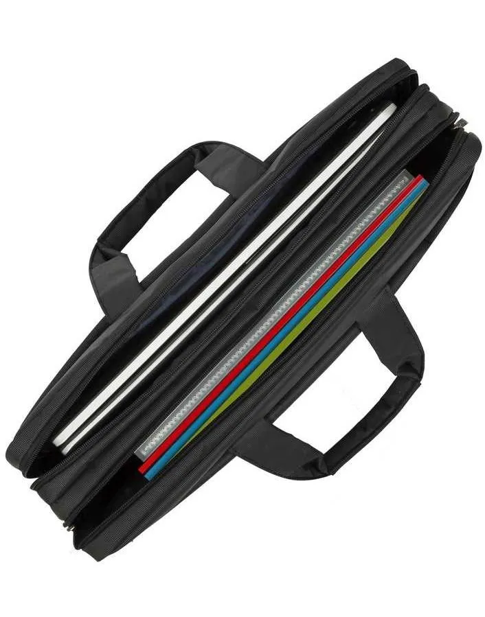 Сумка Riva 8257 для ноутбука 17.3" черный полиэстер - фото 5