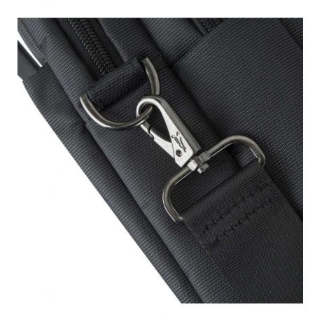 Сумка Riva 8257 для ноутбука 17.3" черный полиэстер - фото 6
