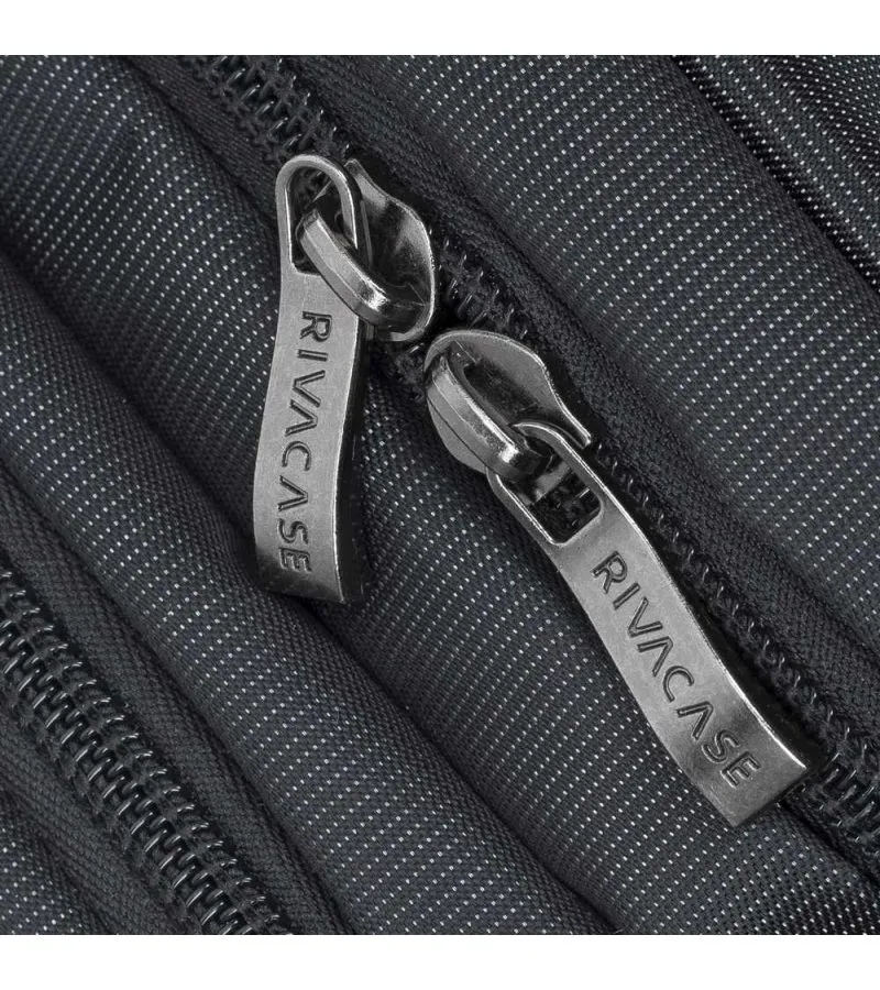 Сумка Riva 8257 для ноутбука 17.3" черный полиэстер - фото 7
