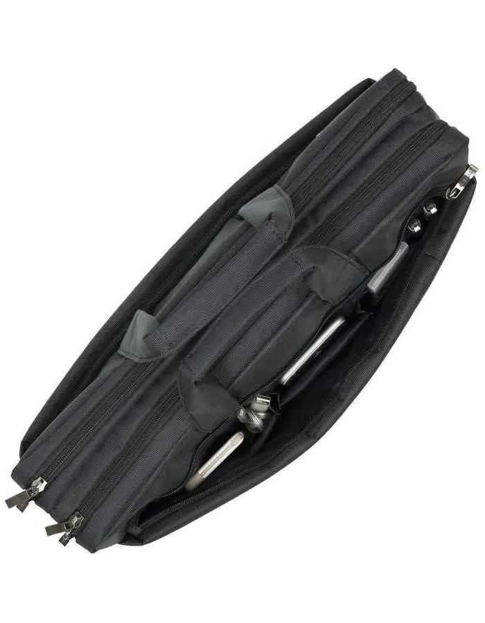 Сумка Riva 8257 для ноутбука 17.3" черный полиэстер - фото 9