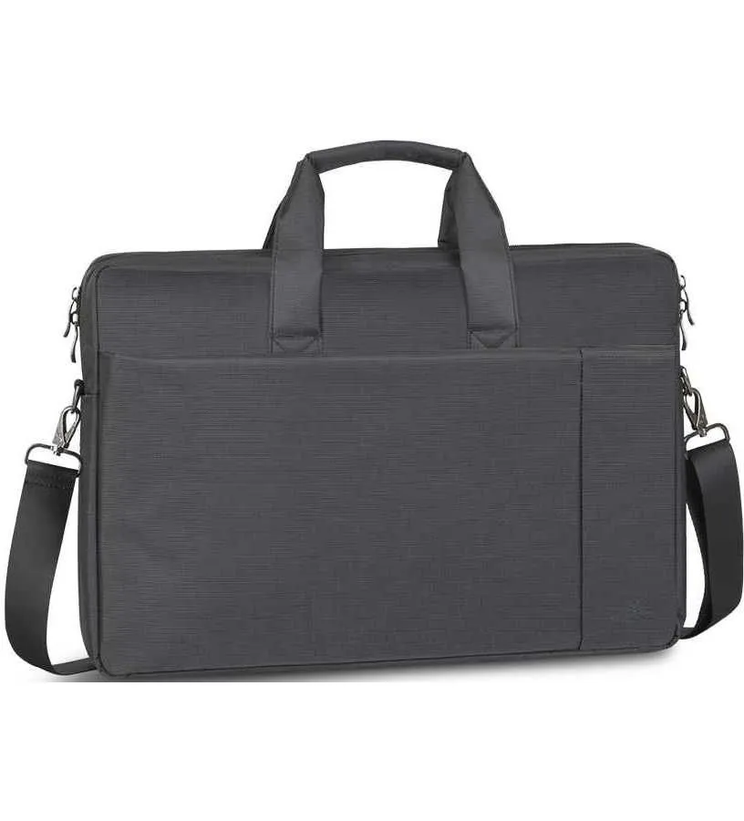 Сумка Riva 8257 для ноутбука 17.3" черный полиэстер - фото 1