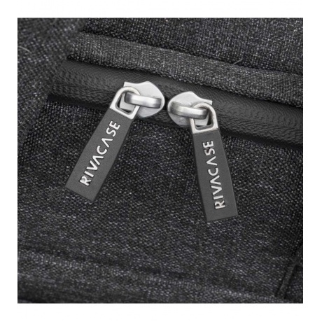 Сумка Riva 8831 для ноутбука 15.6" черный полиэстер - фото 11