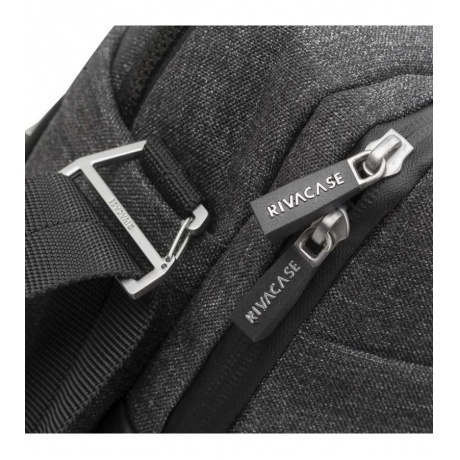 Сумка Riva 8831 для ноутбука 15.6" черный полиэстер - фото 10