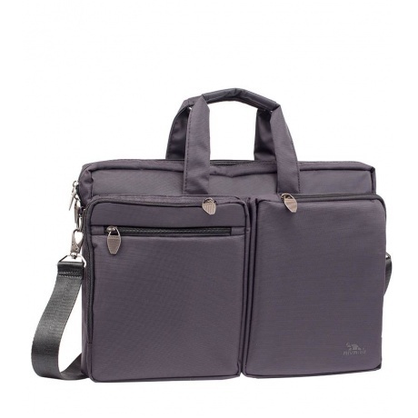 Сумка Riva 8530 для ноутбука 16&quot; черный полиэстер - фото 1