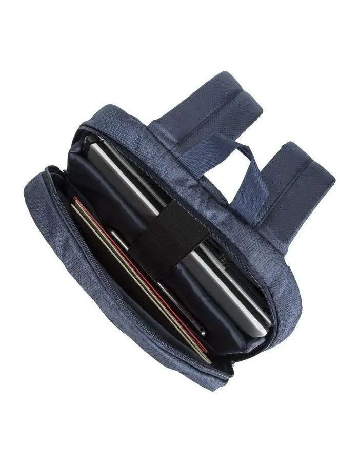 Рюкзак Riva 8065 для ноутбука 15.6&quot; синий полиэстер - фото 4