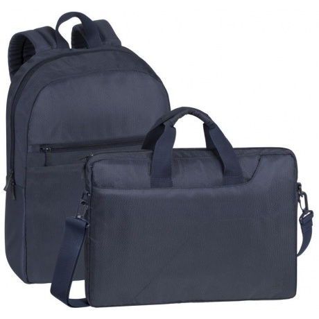 Рюкзак Riva 8065 для ноутбука 15.6&quot; синий полиэстер - фото 6
