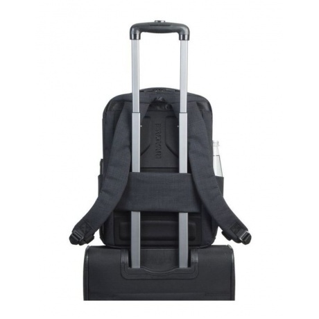 Рюкзак Riva 8365 для ноутбука 17.3" черный полиэстер - фото 2