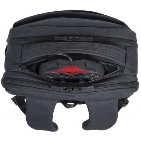 Рюкзак Riva 8365 для ноутбука 17.3" черный полиэстер - фото 13