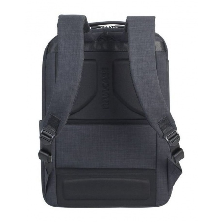 Рюкзак Riva 8365 для ноутбука 17.3" черный полиэстер - фото 7
