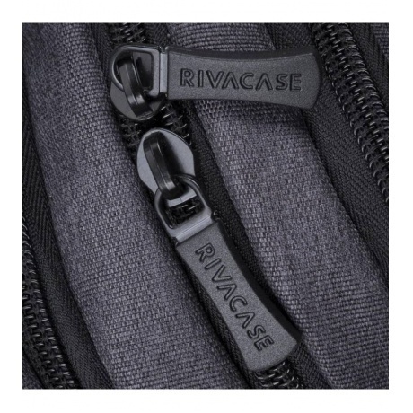 Рюкзак Riva 7765 для ноутбука 16&quot; черный полиэстер - фото 5