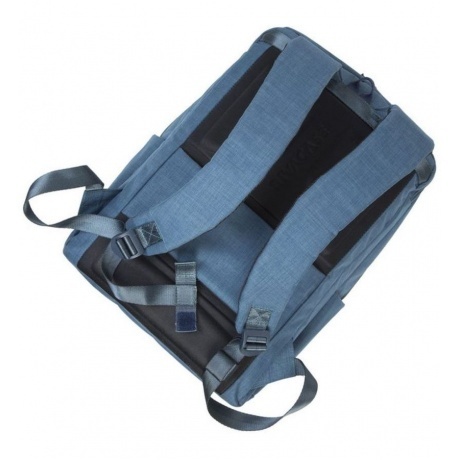 Рюкзак Riva 8365 для ноутбука 17.3" синий полиэстер - фото 3