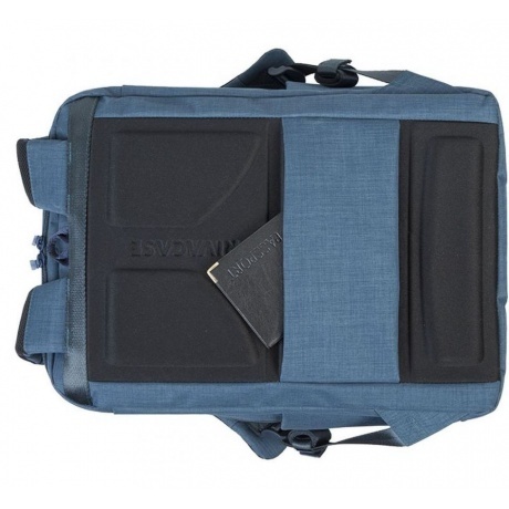 Рюкзак Riva 8365 для ноутбука 17.3" синий полиэстер - фото 6