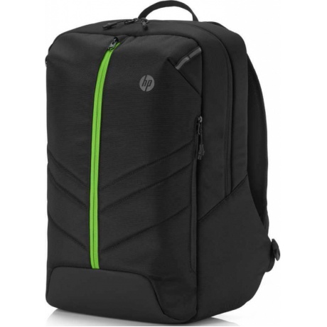 Рюкзак HP Pavilion Gaming 500 для ноутбука 17.3&quot; черный/зеленый полиэстер (6EU58AA) - фото 1