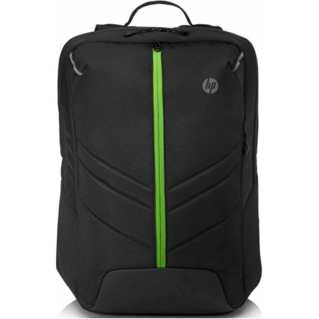 Рюкзак HP Pavilion Gaming 500 для ноутбука 17.3&quot; черный/зеленый полиэстер (6EU58AA) - фото 9