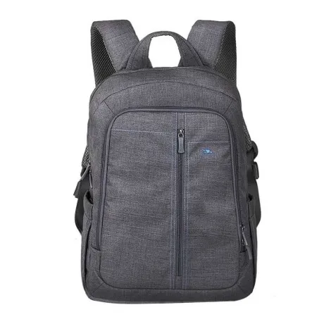 Рюкзак Riva 7560 для ноутбука 15.6" серый полиэстер