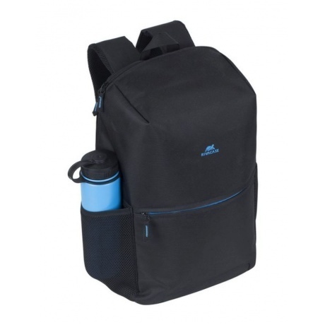 Рюкзак Riva 8067 для ноутбука 15.6&quot; черный полиэстер - фото 1