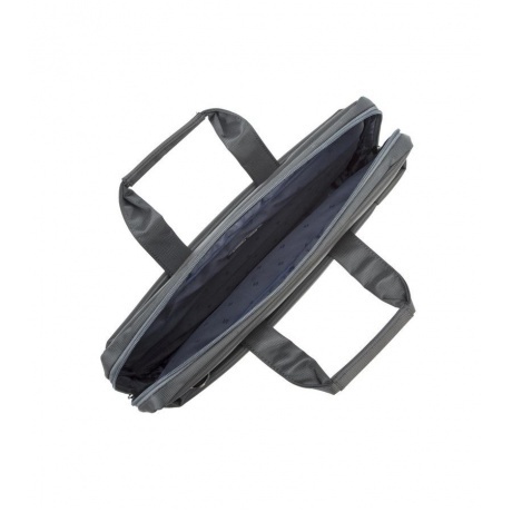 Сумка Riva 8231 для ноутбука 15.6" серый полиэстер - фото 2