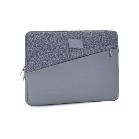 Чехол Riva 7903 для ноутбука 13.3&quot; серый полиэстер - фото 1
