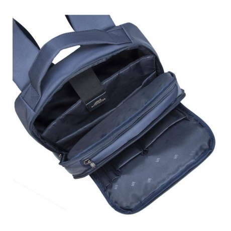 Рюкзак Riva 8262 для ноутбука 15.6" синий полиэстер - фото 5