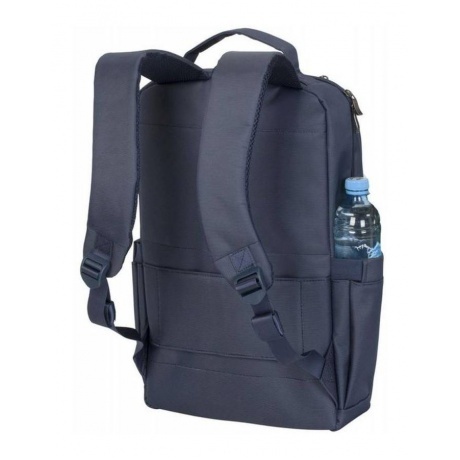 Рюкзак Riva 8262 для ноутбука 15.6" синий полиэстер - фото 8