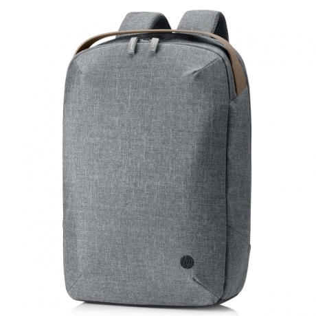 Рюкзак для ноутбука HP 15.6&quot; RENEW серый/коричневый пластик (1A211AA) - фото 4