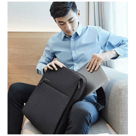 Рюкзак Xiaomi City Backpack 2 Light Gray - фото 5