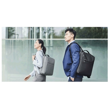 Рюкзак Xiaomi City Backpack 2 Light Gray - фото 6