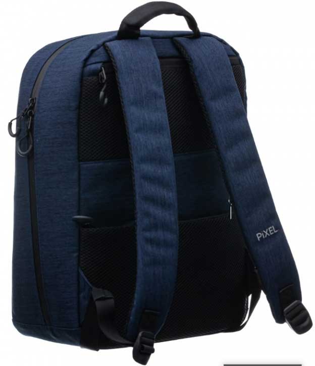 Рюкзак Pixel Max для ноутбука тёмно-синий - фото 3