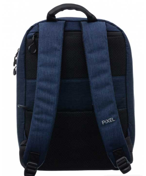 Рюкзак Pixel Max для ноутбука тёмно-синий - фото 4