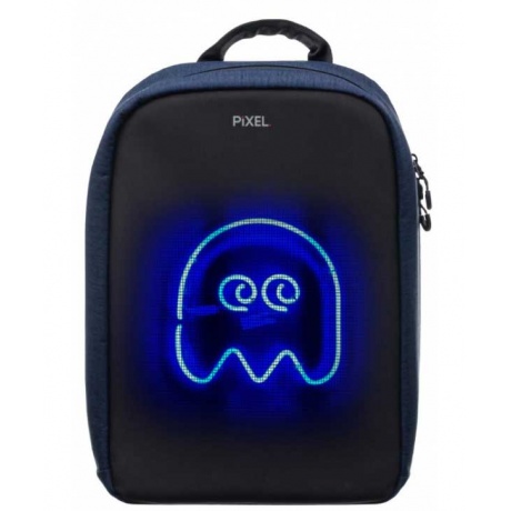 Рюкзак Pixel Max для ноутбука тёмно-синий - фото 5
