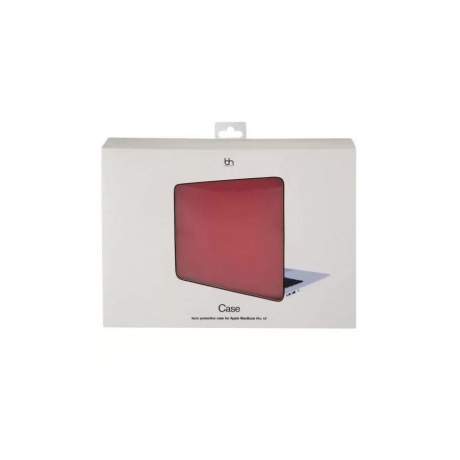 Накладка Barn&amp;Hollis Matte Case на ноутбук Apple MacBook Pro 13 (A1706/A1708/A1989/A2159/A2289/A2251/A2338), красный УТ000026903 - фото 3