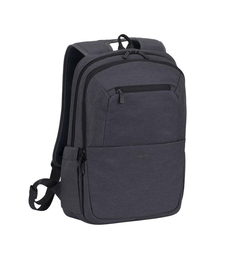 Рюкзак для ноутбука 15.6 Riva 7760 черный полиэстер