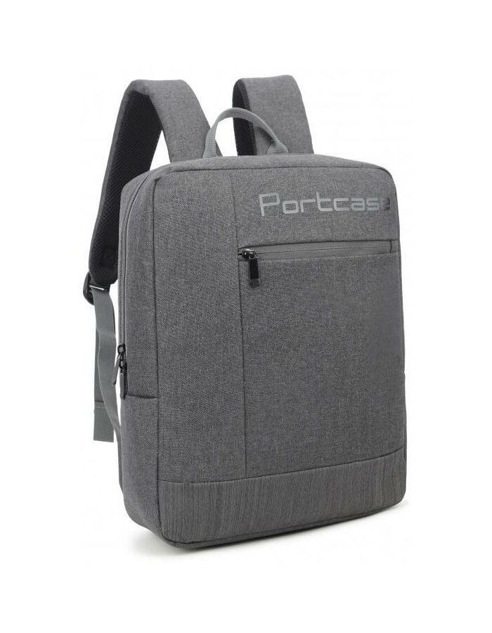 Рюкзак для ноутбука 15.6 PORTCASE KBP-132GR сумка для ноутбука 15 6 portcase kcb 161 grey