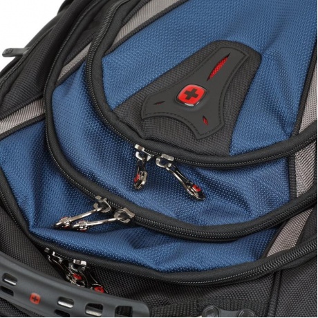 Рюкзак Wenger 600638 17", черный/синий 23 л - фото 8