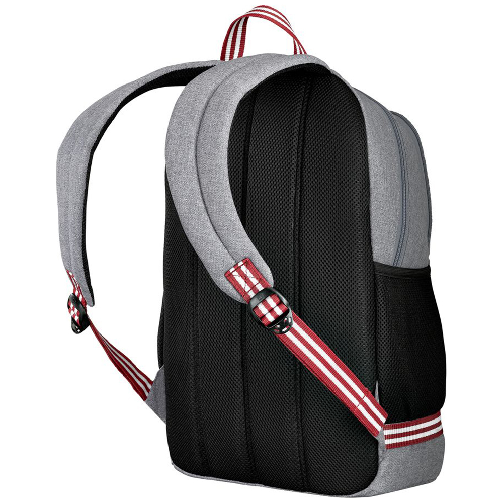 Рюкзак Wenger Collegiate Quadma 611666 16”, серый 22 л школьный рюкзак wenger 611668 collegiate quadma красный полиэстер 33х17х43 см 22 л