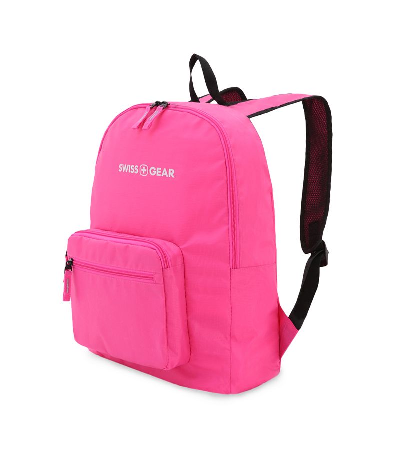 Рюкзак Swissgear 5675808422 складной, розовый 21 л цена и фото
