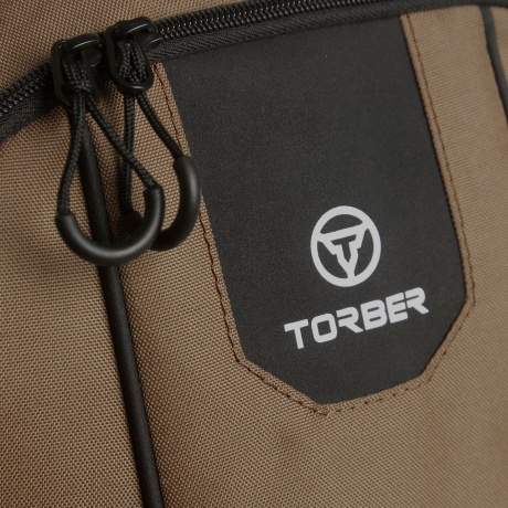 Рюкзак Torber Rockit 15,6&quot; T8283-BRW с отделением для ноутбука, коричневый - фото 1