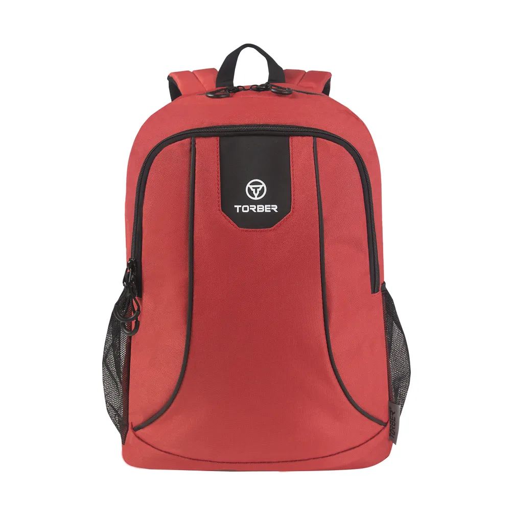 Рюкзак Torber Rockit 15,6 T8283-RED с отделением для ноутбука, красный цена и фото