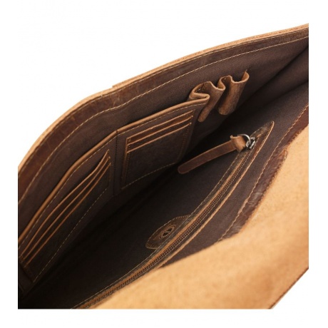 Портфель Klondike Native, коричневый 13,6 л - фото 4