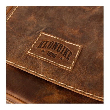 Сумка-планшет Klondike Native, коричневая - фото 4