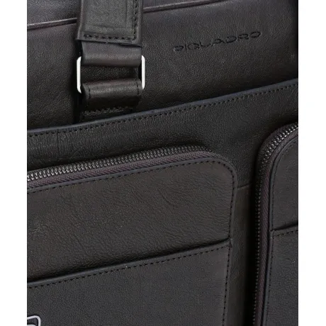 Сумка Piquadro Black Square 15", коричневая CA2849B3/TM