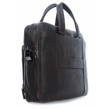 Сумка Piquadro Black Square 15&quot;, коричневая CA2849B3/TM - фото 3