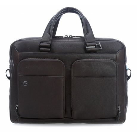 Сумка Piquadro Black Square 15&quot;, коричневая CA2849B3/TM - фото 4