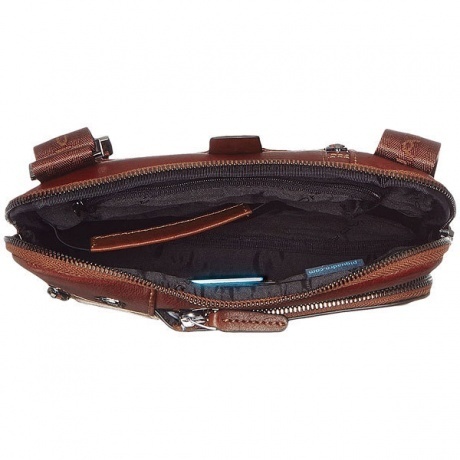 Сумка Piquadro Black Square, светло-коричневая CA1816B3/CU - фото 5